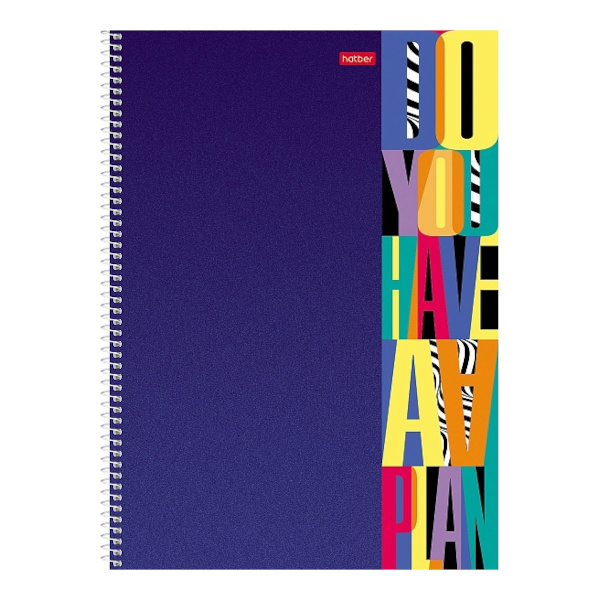 Тетрадь 160л А4 клетка/спираль "Планируй свой успех" тв. обл., рис., перф. 160Ттр4В1сп_32189 Hatber