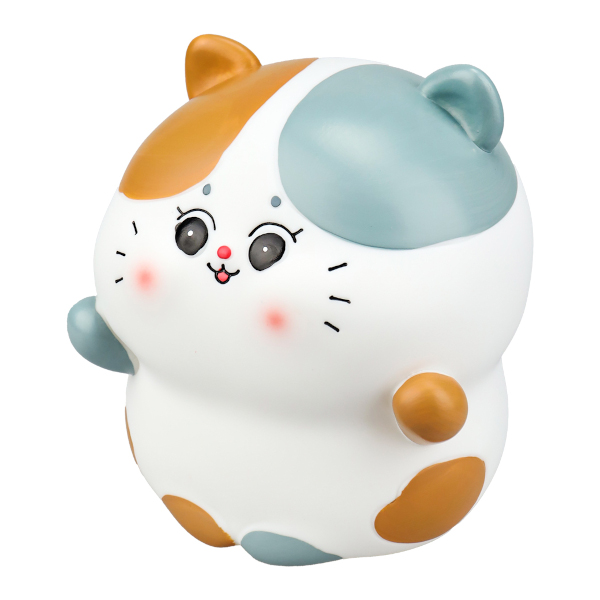 Копилка "Счастливый котик" 13*16см, пластик КС-9013 Миленд