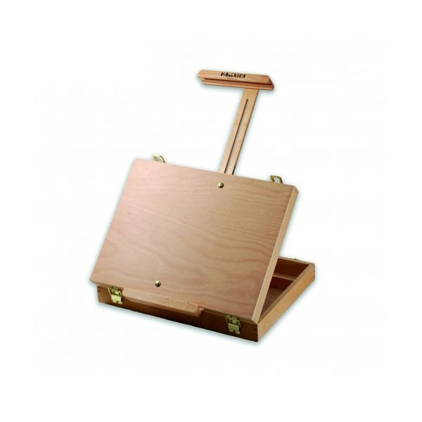 Мольберт художественный настольный с ящиком 40*30см МЛ-HS Малевичъ