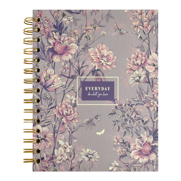 Записная книга А5 128л "Every day. Magic" клетка, сшивка, интегр.обл., картон КЗИФ51284645 Listoff