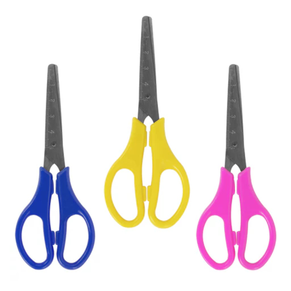 Ножницы 13см Юнландия пластик, ассорти 238343