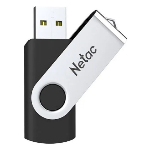 Память Flash Drive 4Gb USB 2.0 Netac U326 черный NT03U505N-004G-20BK