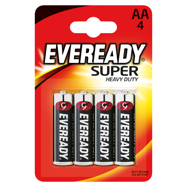Батарейка Eveready SHD АА/R6/FSB4 BL4 (1уп*4шт)