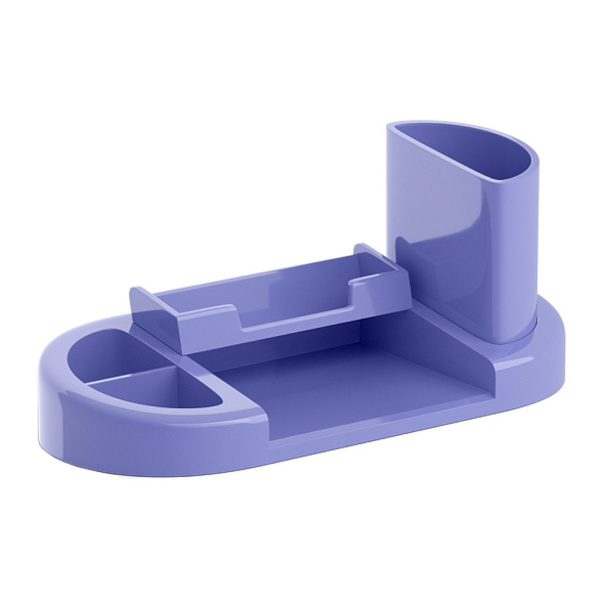 Подставка для пиш. прин. "Harmony. Pastel" 22,5*9,8*9,5см, пластик, фиолет. 55805 Erich Krause