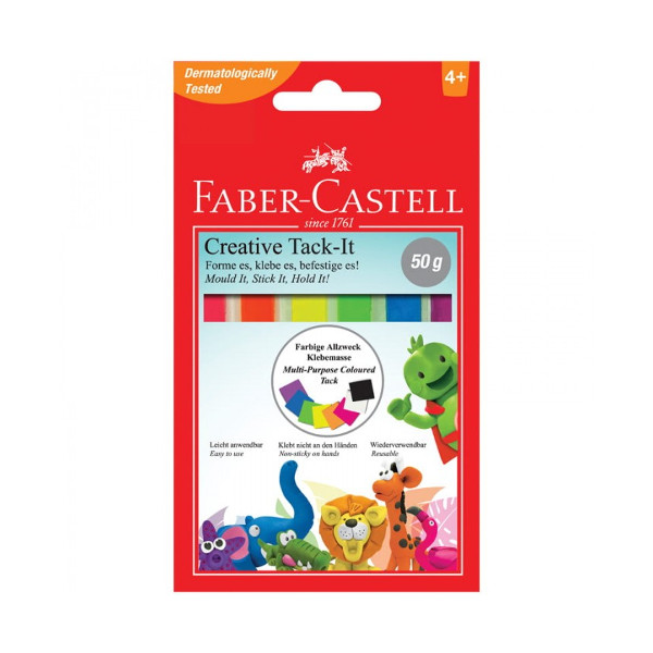 Снимаемая масса для приклеивания Faber-Castell "Tack-it Creative" 50г 187094