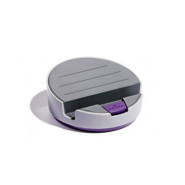 Подставка для планшета Durable "Varicolor" 14,5*14,5*5,9см, пластик, серый/фиолетовый 7611-12