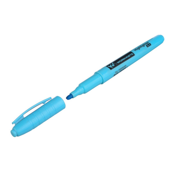 Текстовыделитель Workmate H-4 /синий/скош./1-4мм 14-4392