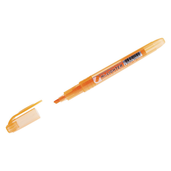 Текстовыделитель Crown "Multi Hi-Lighter"/оранжевый/cкошенный/1-4мм H-500