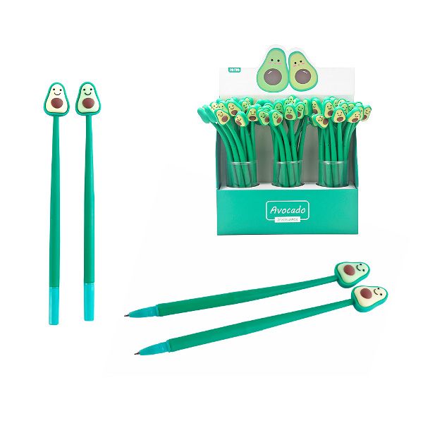 Ручка шар "AVOCADO" синяя