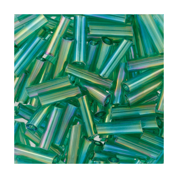 Бисер "Zlatka" стеклярус (0161-0170) №0167 зеленый 10гр GG3