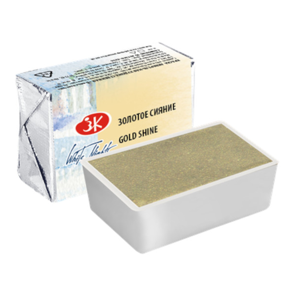 Акварель худож. Невская Палитра "Белые ночи" кювет 2,5 мл золотое сияние 1911998