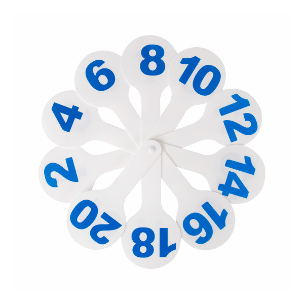 Касса цифр (веер от 1 до 20) ЮНЛАНДИЯ 270431