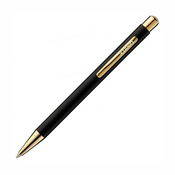 Ручка шар. автомат. 1,0мм, синий, черный/золото корп. "Nova" 8236 Luxor