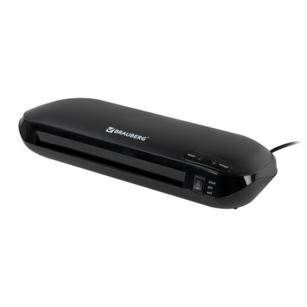 Ламинатор А4 Brauberg (толщ. 75-150 мкм., 2 вала, горяч./хол., 40см/мин) "Workstation" 532623