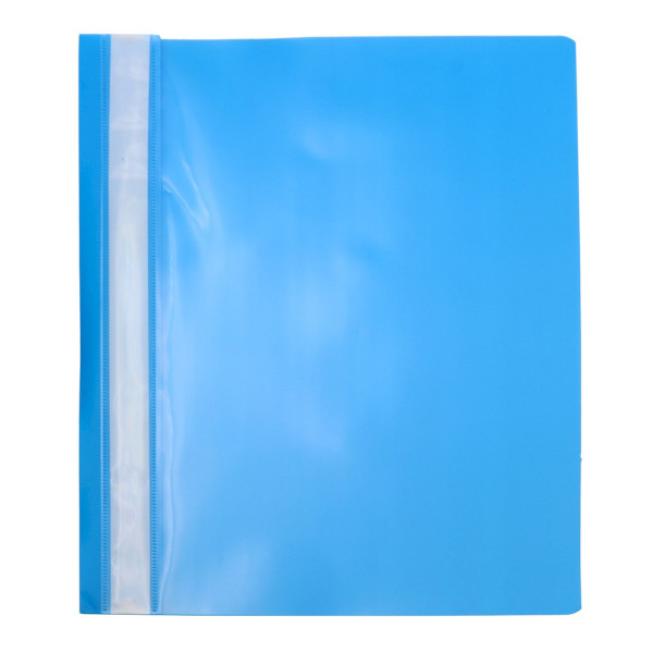 Папка-скоросшиватель пласт. А4, 120мкм, голубой 15-6203 Workmate
