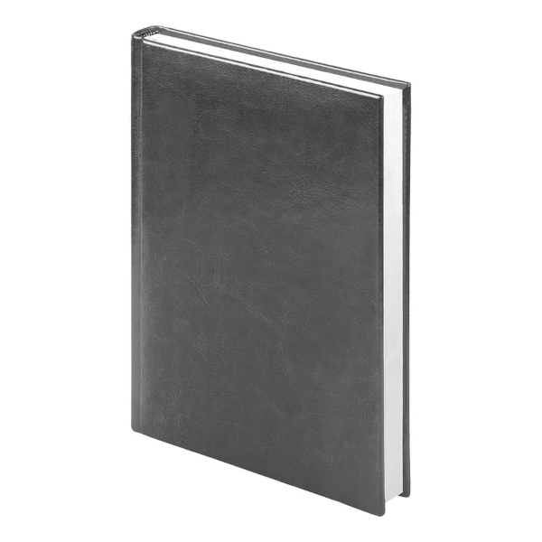Ежедневник А5 2026г Lamark "Sigma" тв.обл., иск.кожа, сшивка, серый 26108-GR