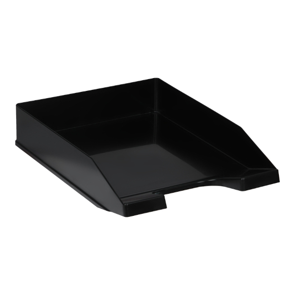 Лоток горизонтальный "Стандарт" пластик, черный ЛТГ-31789/ЛТ22 СТАММ