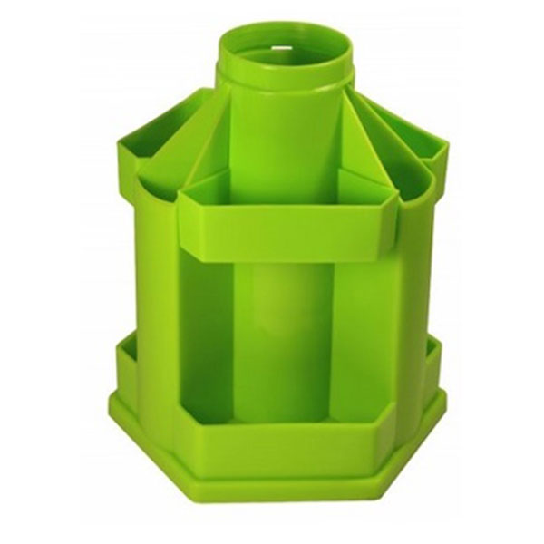 Подставка для пиш. прин. "Maxi Desk" 14*17,5см, пластик, зеленый ОР203 Стамм