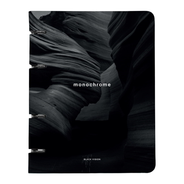 Тетрадь 120л А5+ клетка на кольцах "Dune. Ущелье" картон, рисунок N4909 Be Smart