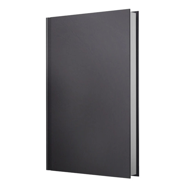 Ежедневник А5 не дат Listoff "Оттенки черного" тв. обл., бумвинил, сшивка ЕЖБ52511205