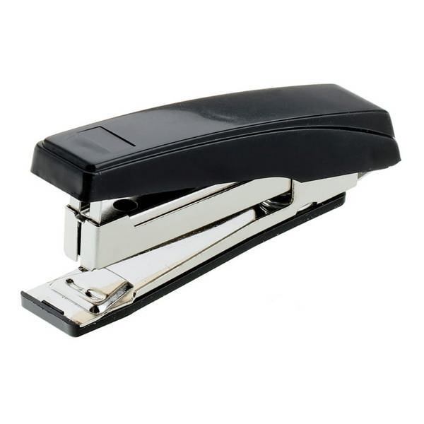 Степлер №10, 10л, пластик, антистеплер, черный St210BL_433 OfficeSpace