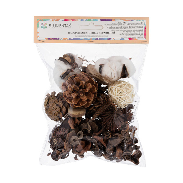Набор декоративных украшений 100г SNJ-03 Blumentag