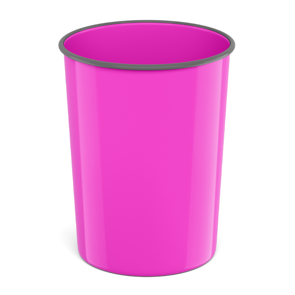 Корзина для бумаг 13,5л литая маджента "Caribbean Sunset" 58084 Erich Krause