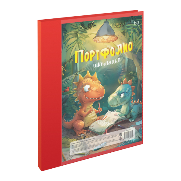 Папка-портфолио школьника А4 20л кольца BG 368053