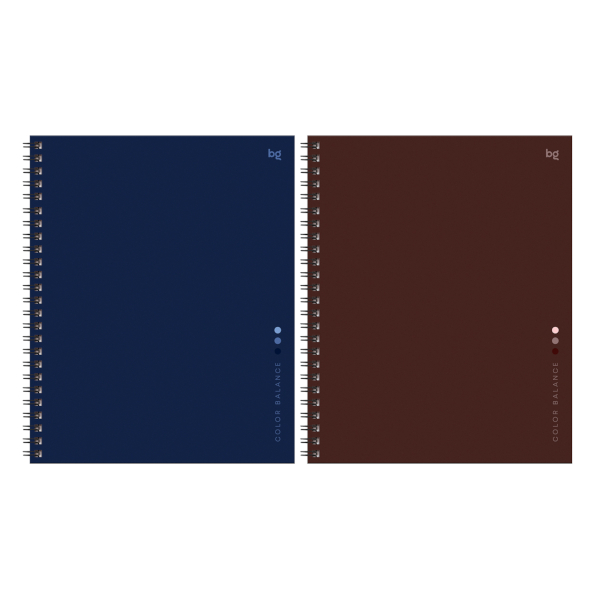 Тетрадь 120л А5 клетка/гребень "Monocolor balance" тв.обл., ассорти ТТ5гр120_лг 67197 BG