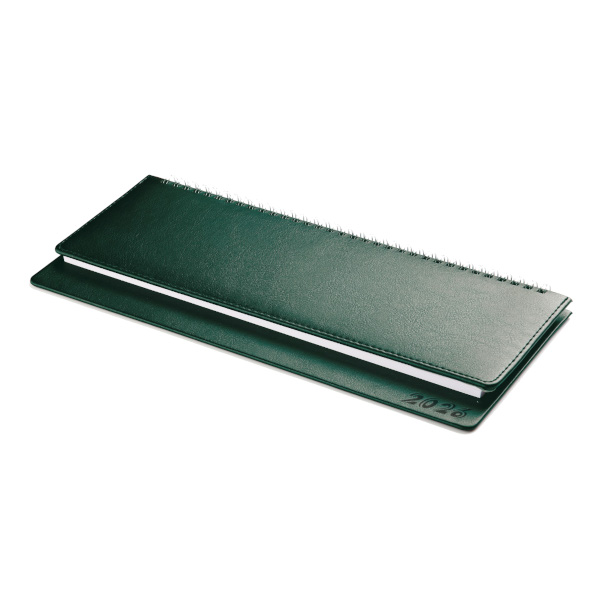 Планинг 2026г Bruno Visconti "Sidney Nebraska" гребень, иск.кожа, зеленый 3-147/05-26