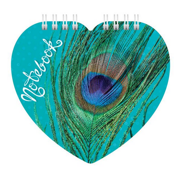 Блокнот А6 60л "Перо" без линовки, гребень, мягк.обл., картон 60Б6Агр_19068 Hatber