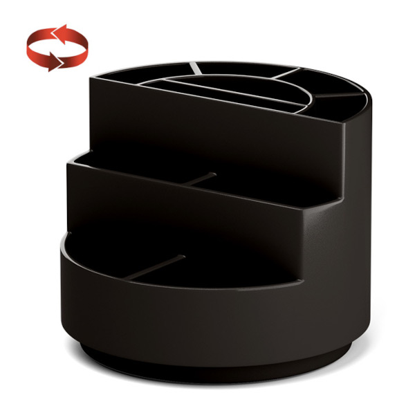 Подставка для пиш. прин. "Mini Burger. Classic" 13,2*11,2см, пластик, черный 61576 Erich Krause