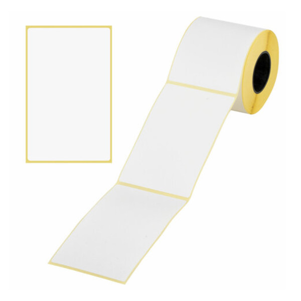 Термоэтикетка 75*120мм (300шт) белая 115617 ТермоЭко