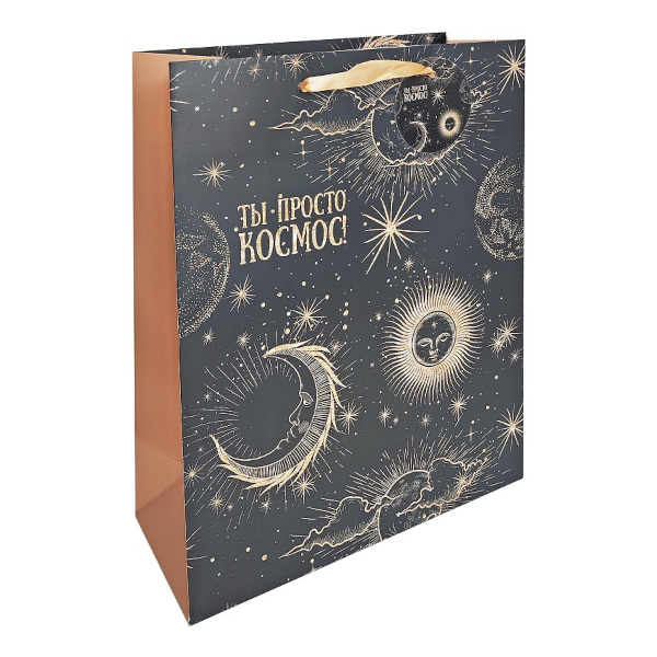 Пакет бумажный 23*18*10см "Зодиак" GB-022-S Полином