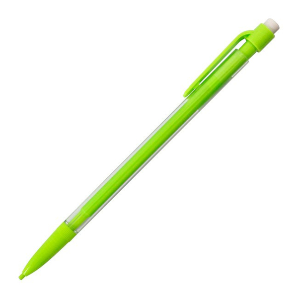 Карандаш механический 0,5мм НВ, пластик. корп., ассорти, ластик 14-5687 Workmate