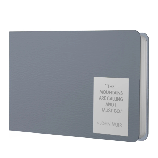 Еженедельник не дат А6+ 64л Listoff "Nuance. Дымка" тв.обл., иск.кожа, серый ЕНКНФ2666405