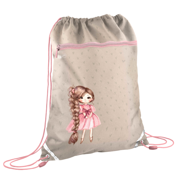 Сумка для обуви Феникс+ "Девочка с косой" 36*48см, карман 72166