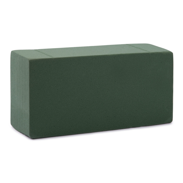 Пена флористическая "Кирпич" 23*11*7,5см, зеленая FWBK