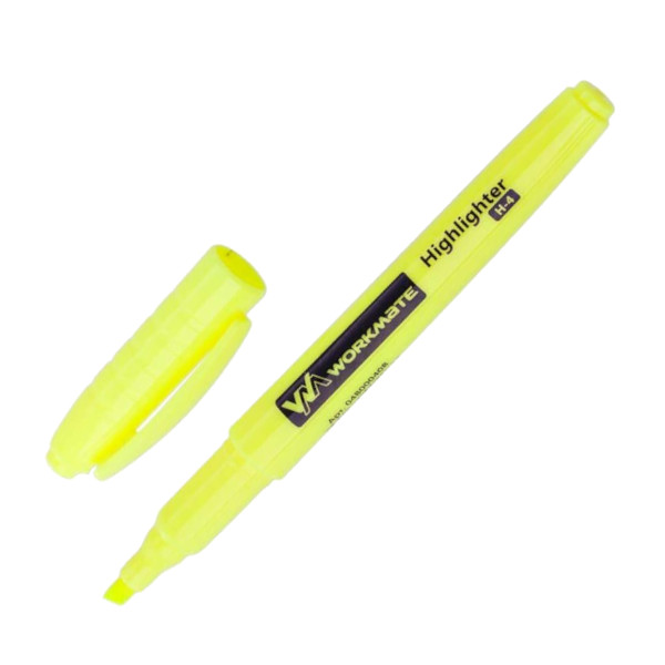 Текстовыделитель Workmate H-4 /желтый/скош./1-4мм 14-3450