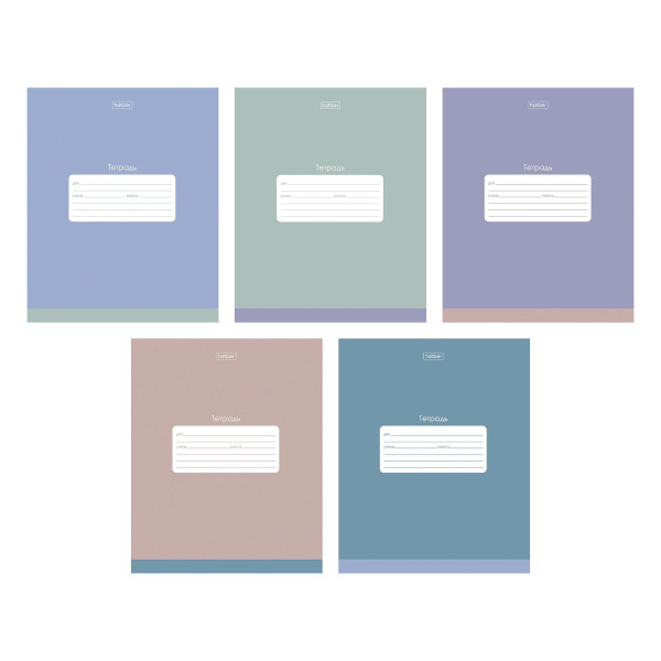 Тетрадь 18л А5 клетка "PROстиль" пластик, ассорти 18Т5В1пл Hatber