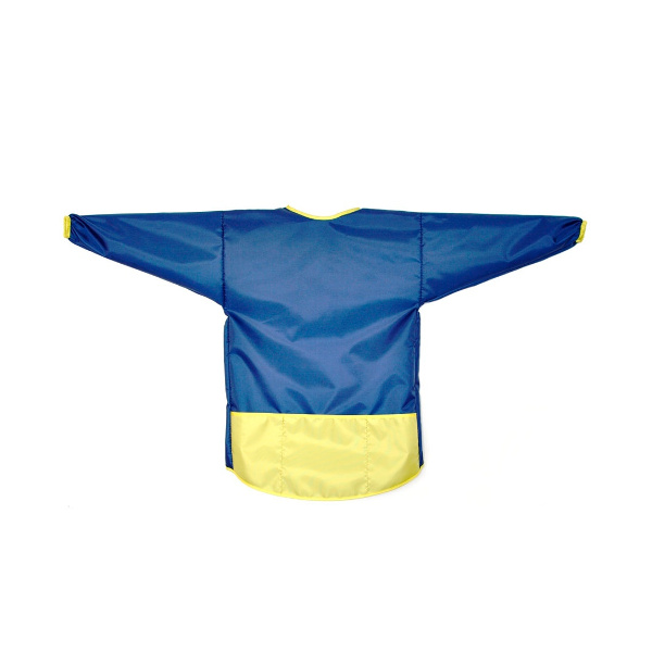 Фартук-кимоно для уроков труда "Цветик" 105*59см, полиэстер, синий 5745792 Невская палитра