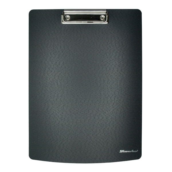 Планшет с зажимом А4 полифом, черный 957019 Silwerhof