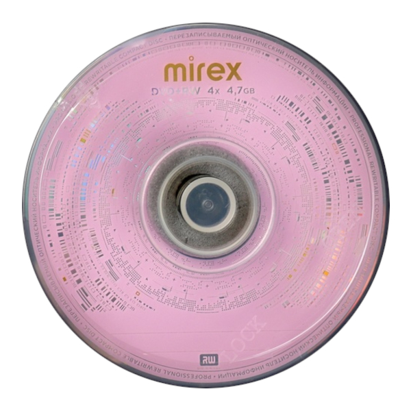 Диск DVD+RW 4,7Gb 4-x Mirex Brand (1шт) UL130022A4B