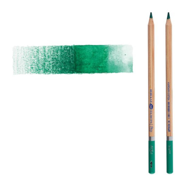Карандаш акварельный Невская палитра "Белые ночи" №725 (зеленый) круглый, дерево 158-725