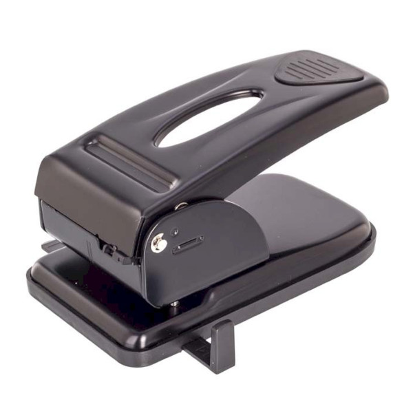 Дырокол 70л Workmate металл, линейка, черный 14-3636