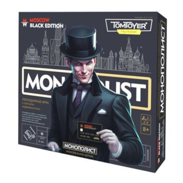 Игра настольная "Монополист. Black Edition" 05060 Десятое королевство