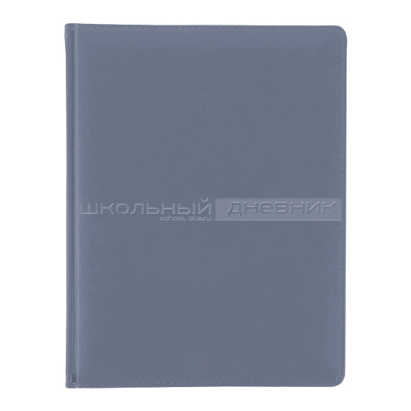 Дневник 1-11 кл. тв. обл. "Sidney Nebraska" иск. кожа, серый 10-156/09 Bruno Visconti