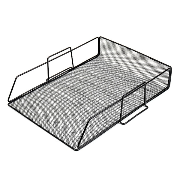 Лоток горизонтальный, металл, черный DV-15057 Darvish