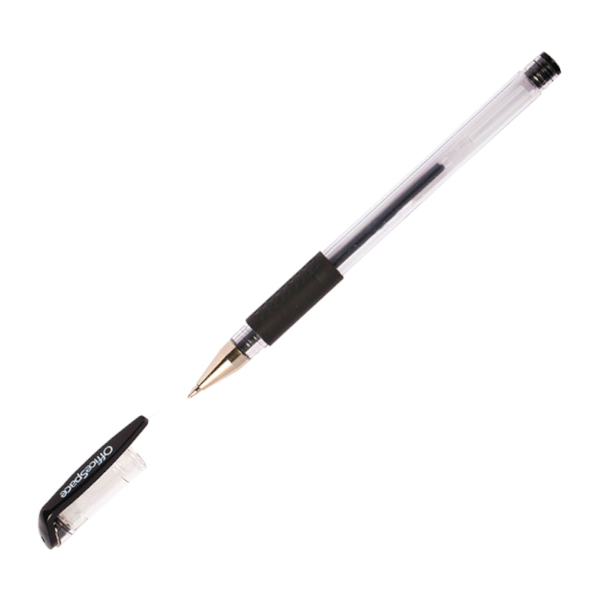 Ручка гелевая OfficeSpace GLL10_1331 черная, 0,5мм