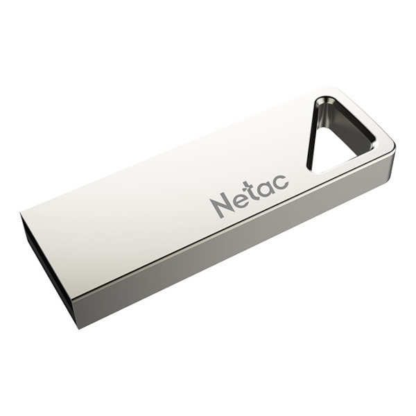 Память Flash Drive 4Gb USB 2.0 Netac U326 серебро NT03U326N-004G-20PN